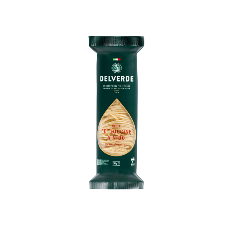 Delverde Fettuccine Nest - 250g