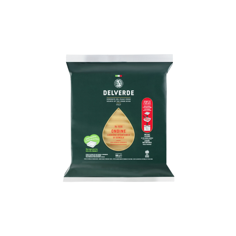 Delverde Lasagne Sheets Bowl - 500g