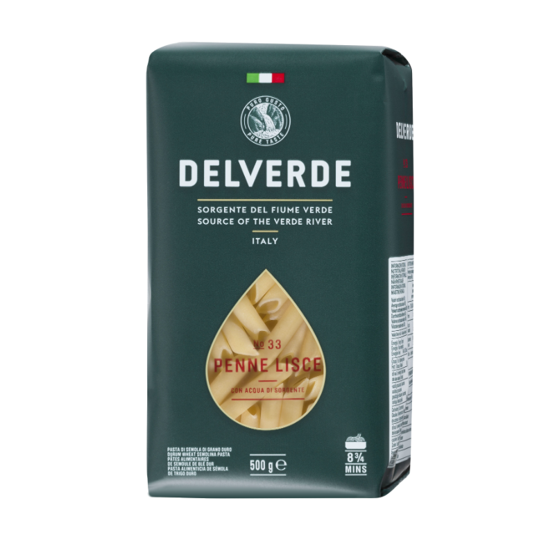 Delverde Penne Lisce Bronzo - 500g