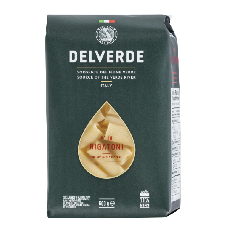 Delverde Rigatoni Bronzo - 500g